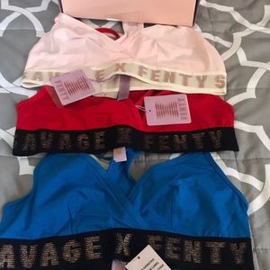 Savage x fenty 3 brand new bralettes